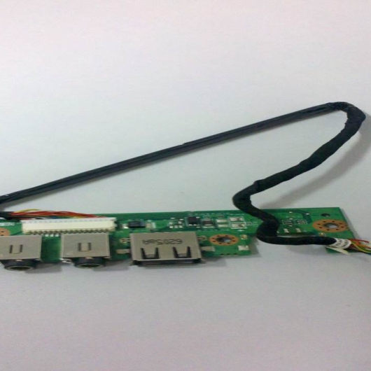 PLACA DE SOM/USB POSITIVO MOBILE 6-77-M55V8-004