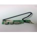 PLACA DE SOM/USB POSITIVO MOBILE 6-77-M55V8-004