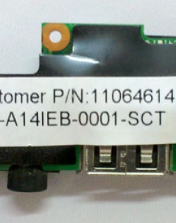 PLACA AUDIO/USB POSITIVO PREMIUM