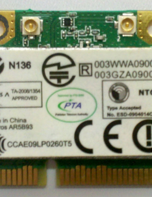 PLACA WIRELESS NOTEBOOK ATHEROS AR5B93 PLACA WIRELESS NOTEBOOK ATHEROS AR5B93