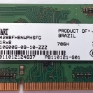 MEMORIA P/NOTEBOOK DDR3 1GB 1333MHZ MEMORIA P/NOTEBOOK DDR3 1GB 1333MHZ