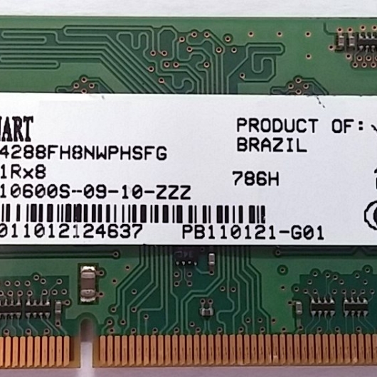 MEMORIA P/NOTEBOOK DDR3 1GB 1333MHZ MEMORIA P/NOTEBOOK DDR3 1GB 1333MHZ