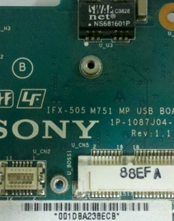 Placa Usb Sony Pcg 5p4l 1P-1087J04-6011