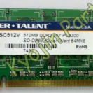MEMORIA P/NOTEBOOK DDR2 512MB 667 SUPER TALENT 