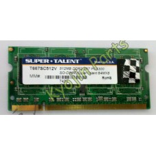 MEMORIA P/NOTEBOOK DDR2 512MB 667 SUPER TALENT 