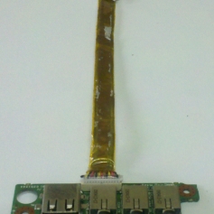 PLACA USB e AUDIO notebook POSITIVO SIM 6-71-M74SA-D03A
