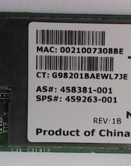 PLACA WIRELESS NOTEBOOK BROADCOM BCM94312MCG