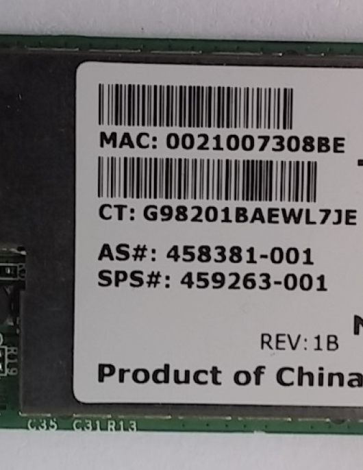 PLACA WIRELESS NOTEBOOK BROADCOM BCM94312MCG