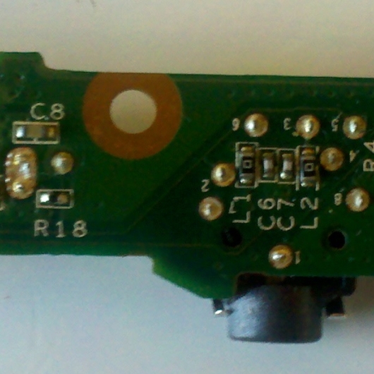 PLACA AUDIO HP DV5 DAOT6HAB6AO PLACA AUDIO HP DV5 DAOT6HAB6AO
