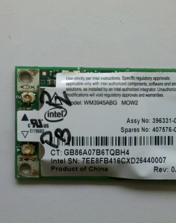PLACA WIRELESS NOTEBOOK INTEL WM3945ABG MOW1