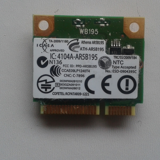 Atheros AR5B95 Wireless WiFi N Atheros AR5B95 Wireless WiFi N