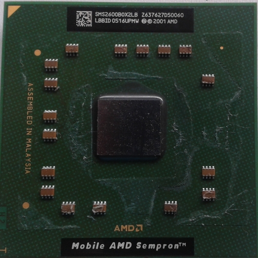 PROCESSADOR MOBILE AMD SEMPRON 2600+ PROCESSADOR MOBILE AMD SEMPRON 2600+