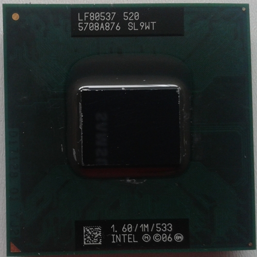 PROCESOR INTEL 1.60 1M 533 SL9WT PROCESOR INTEL 1.60 1M 533 SL9WT