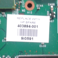 Placa Mãe Hp Dv4000 403894-001 COM DEFEITO
