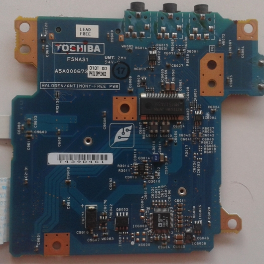 Placa Áudio Notebook Toshiba A25 S207 Placa Áudio Notebook Toshiba A25 S207