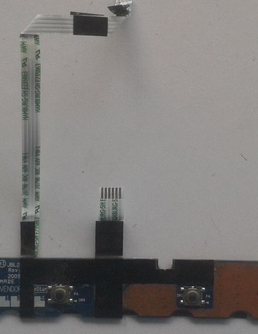 Placa De Circuitos Botões Mouse Hp Dv4