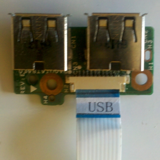Placa Usb Hp Dv5 daoqt6tb6eo COM CABO FLAT Placa Usb Hp Dv5 daoqt6tb6eo COM CABO FLAT