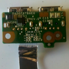 Placa Usb Hp Dv5 daoqt6tb6eo COM CABO FLAT