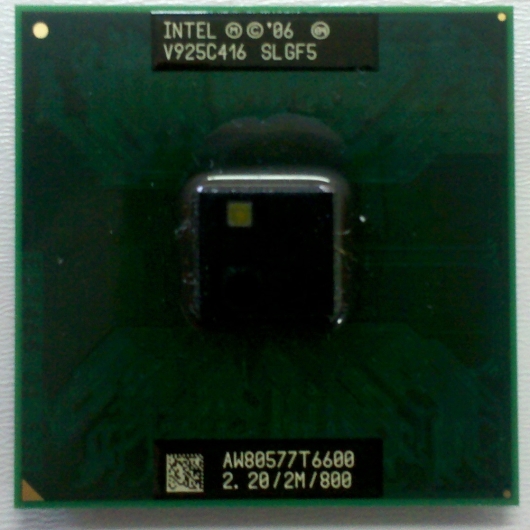 Processor Intel Core™2 Duo T6600 AW80577T6600 Processor Intel Core™2 Duo T6600 AW80577T6600